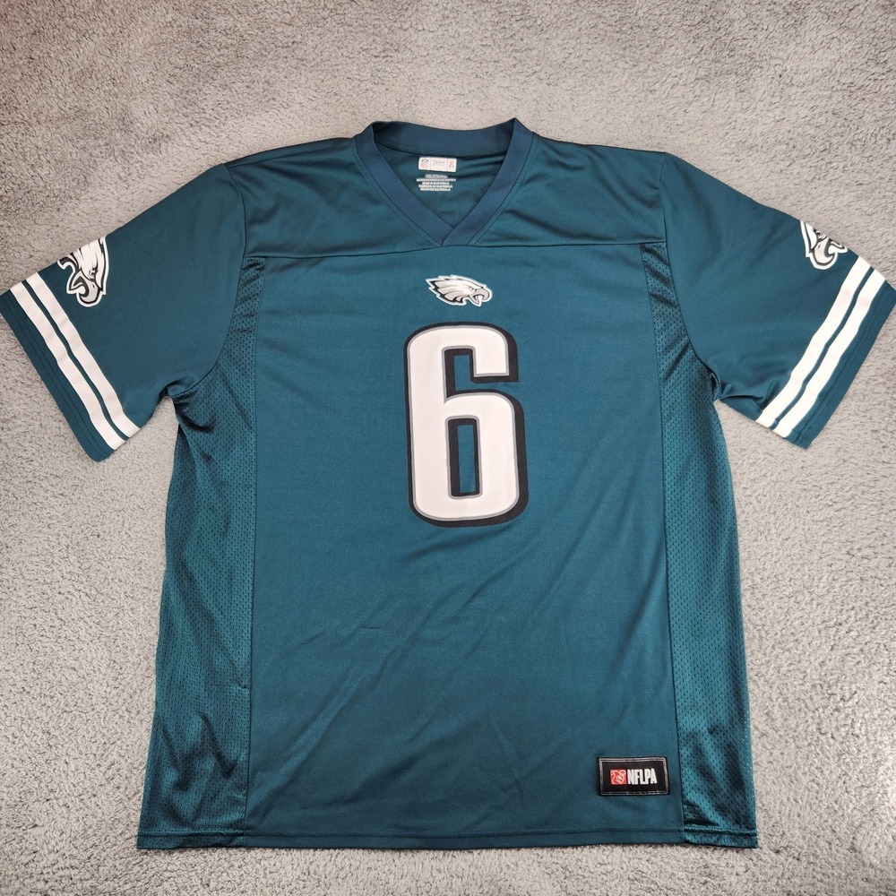 Devonta Smith Philadelphia Eagles NFL Team Apparel Jersey Mens 2XL Green NFLPA